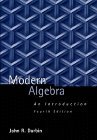 9780471321477: Modern Algebra: An Introduction, 4th Edition