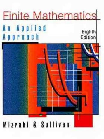 9780471322023: Finite Mathematics: An Applied Approach