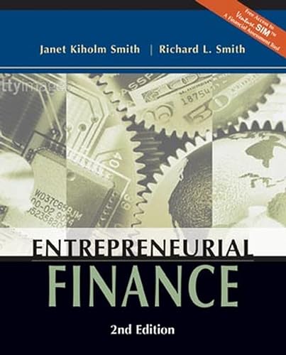 9780471322870: Entrepreneurial Finance