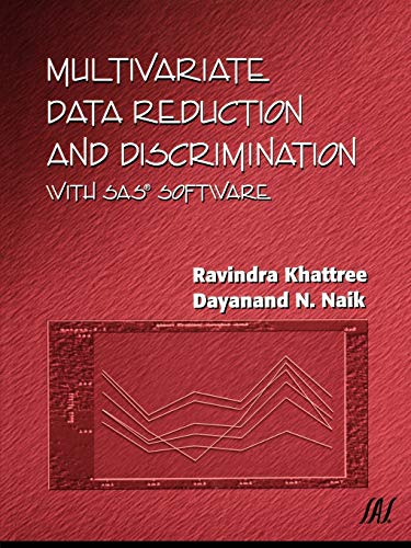 Imagen de archivo de Multivariate Data Reduction and Discrimination with SAS Software a la venta por HPB-Red