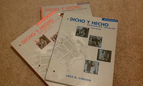 9780471323532: Dicho Y Hecho: Beginning Spanish