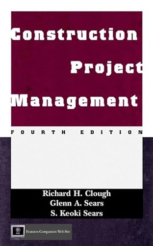 Beispielbild fr Construction Project Management zum Verkauf von Better World Books