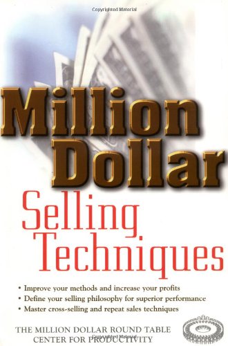 9780471325499: Million Dollar Selling Techniques