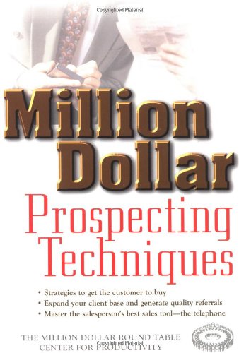 9780471325505: Million Dollar Prospecting Techniques