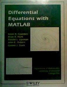 Imagen de archivo de Differential Equations With Matlab a la venta por HPB-Red