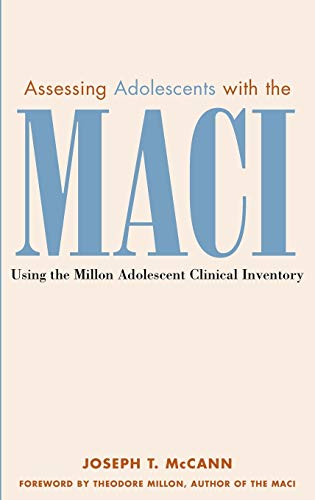 9780471326199: Assessing Adolescents with the MACI: Using the Millon Adolescent Clinical Inventory
