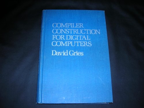 Imagen de archivo de Compiler Construction for Digital Computers a la venta por Gulf Coast Books