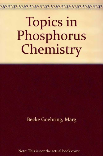 Stock image for Topics in Phosphorus Chemistry, Vol. 8. for sale by Reader's Corner, Inc.