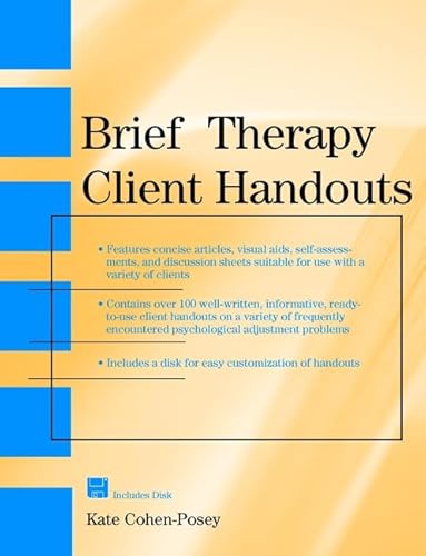 Brief Therapy Client Handouts - Cohen-Posey, Kate