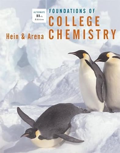 Beispielbild fr Foundations of College Chemistry zum Verkauf von Better World Books