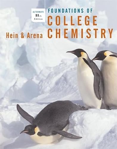9780471330134: Wiley Student Edition (Foundations of College Chemistry)