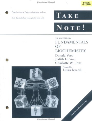 Imagen de archivo de Take Note! to Accompany Fundamentals of Biochemistry a la venta por The Book Cellar, LLC