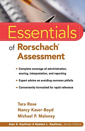 Imagen de archivo de Essentials of Rorschach Assessment a la venta por SecondSale