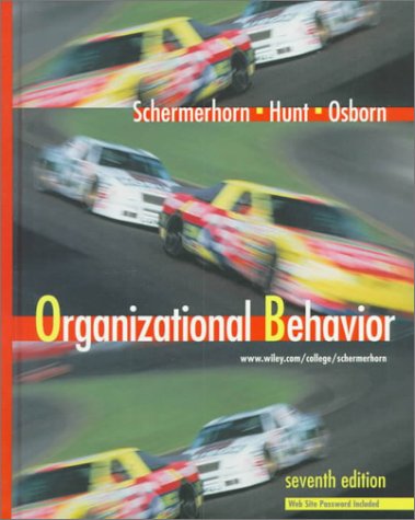 Stock image for Organizational Behavior (Wiley Series in Management) for sale by Wonder Book
