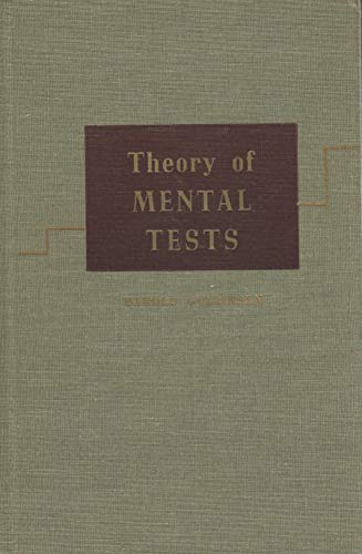 Stock image for Theory of Mental Tests for sale by Better World Books: West