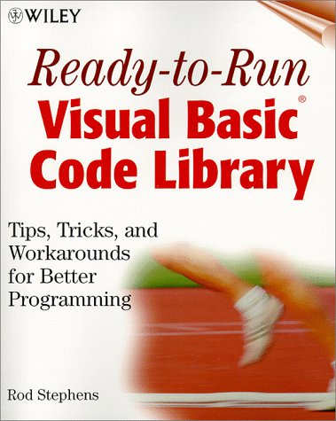 Beispielbild fr Ready-to-Run Visual Basic Code Library : Tips, Tricks, and Workarounds for Better Programming zum Verkauf von Better World Books