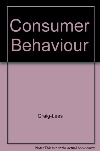 9780471335184: Consumer Behaviour