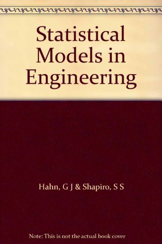 9780471339151: Statistical Models in Engineering (Wiley Series on Systems Engineering & Analysis)