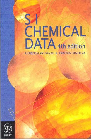 Beispielbild fr Si Chemical Data zum Verkauf von Anybook.com