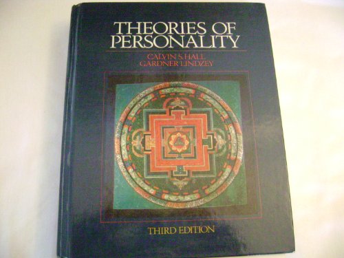 Beispielbild fr Theories of Personality zum Verkauf von Better World Books