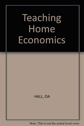 Beispielbild fr Teaching Home Economics zum Verkauf von Better World Books