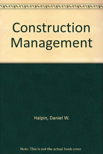 9780471345664: Construction Management