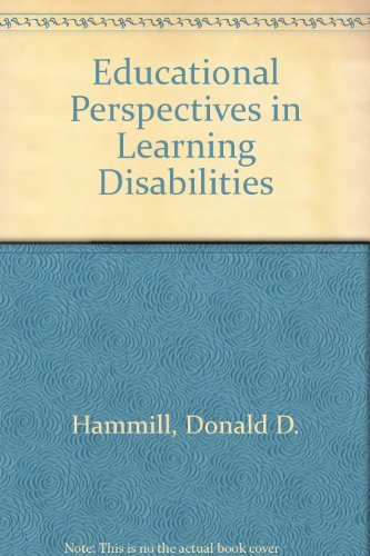 Stock image for Educational Perspectives in Learning Disabilities for sale by Better World Books: West