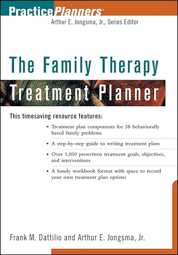 Stock image for The Family Therapy Treatment Planner for sale by Russell Books