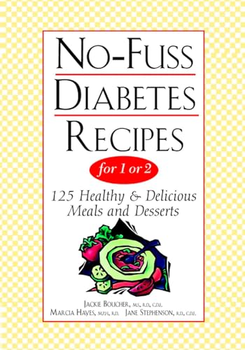 Stock image for No-Fuss Diabetes Recipes for 1 or 2 for sale by ThriftBooks-Atlanta