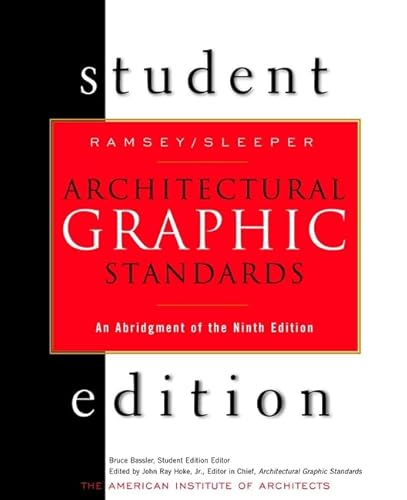 Stock image for Architectural Graphic Standards Student Edition: An Abridgement of the 9th Edition for sale by Jeff Stark