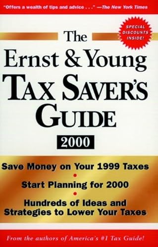 Stock image for The Ernst & Young Tax Saver's Guide 2000 (Ernst and Young Tax Saver's Guide, 2000) for sale by SecondSale
