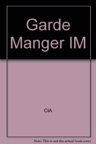 Garde Manger IM (9780471349570) by CIA