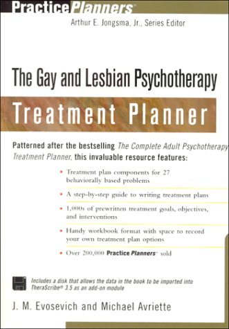 9780471350811: The Gay and Lesbian Psychotherapy Treatment Planner