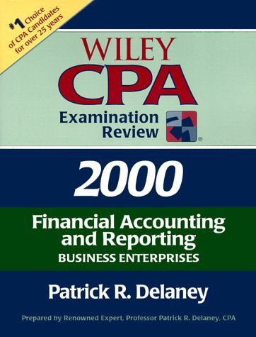 Stock image for Wiley CPA Exam Review: Finance 2000 for sale by HPB-Red