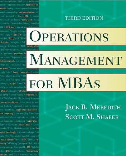 Beispielbild fr Operations Management for MBAs zum Verkauf von Goodwill Books