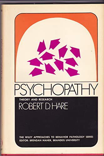 9780471351467: Psychopathy: Theory and Research