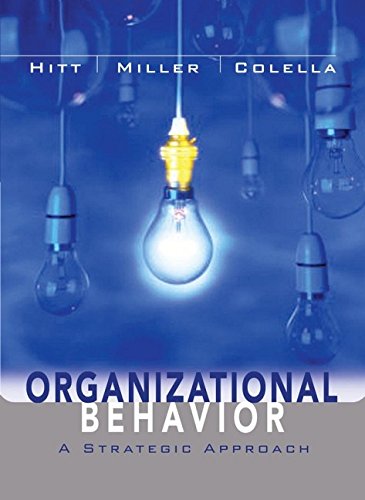 Beispielbild fr Organizational Behavior : A Strategic Approach zum Verkauf von Better World Books