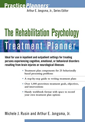 The Rehabilitation Psychology Treatment Planner (9780471351788) by Rusin, Michele J.; Berghuis, David J.