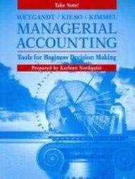 Stock image for Managerial Accounting: Tool for Business Decision Making for sale by Hawking Books