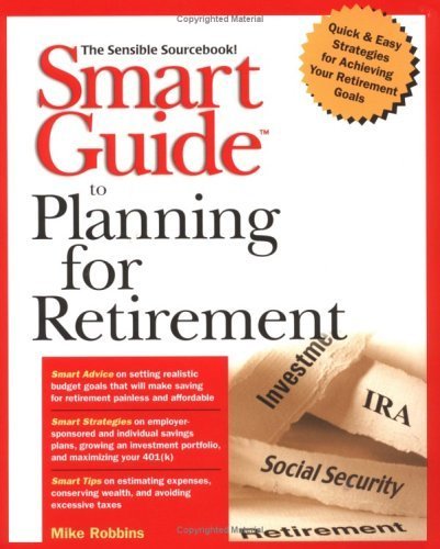 Imagen de archivo de Smart Guide to Planning for Retirement a la venta por SecondSale