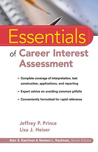 Stock image for Essentials of Career Interest Assessment for sale by ThriftBooks-Dallas