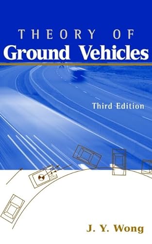 9780471354611: Theory of Ground Vehicles, 3rd Edition
