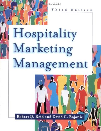 Imagen de archivo de Hospitality Marketing Management a la venta por Better World Books: West