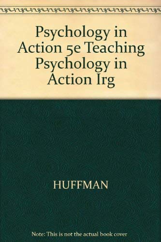 Beispielbild fr Instructor's Resource Guide To Accompany Psychology In Action, Fifth Edition (2000 Copyright) zum Verkauf von ~Bookworksonline~