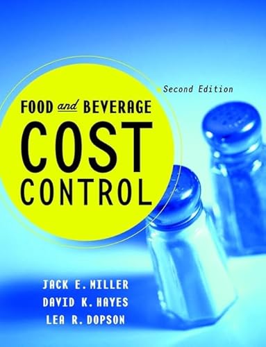 Beispielbild fr Food and Beverage Cost Control zum Verkauf von Better World Books