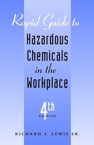 9780471355427: Rapid Guide to Hazardous Chemicals in the Workplace
