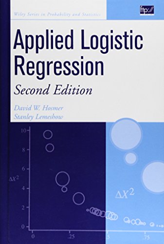 Beispielbild fr Applied Logistic Regression, 2nd Edition (Wiley Series in Probability and Statistics ? Applied Probability and Statistics Section) zum Verkauf von Reuseabook