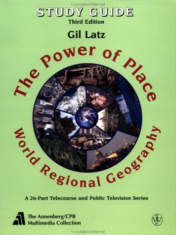 Imagen de archivo de The Power of Place , Study Guide: World Regional Geography a la venta por HPB-Red