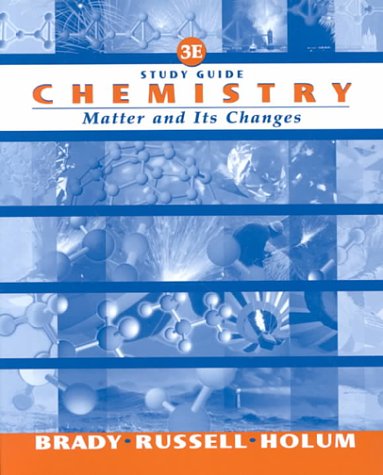Beispielbild fr Chemistry, Study Guide: The Study of Matter and Its Changes zum Verkauf von ThriftBooks-Atlanta