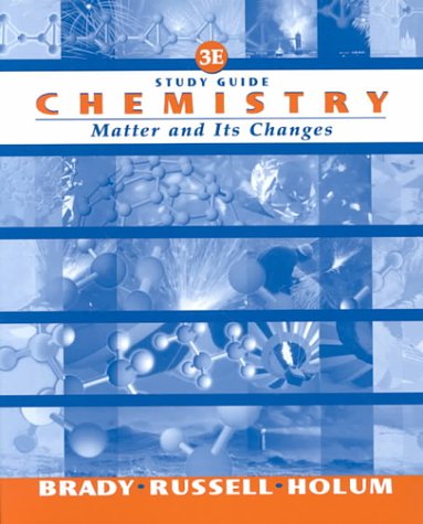 Imagen de archivo de Chemistry, Study Guide: The Study of Matter and Its Changes a la venta por ThriftBooks-Atlanta